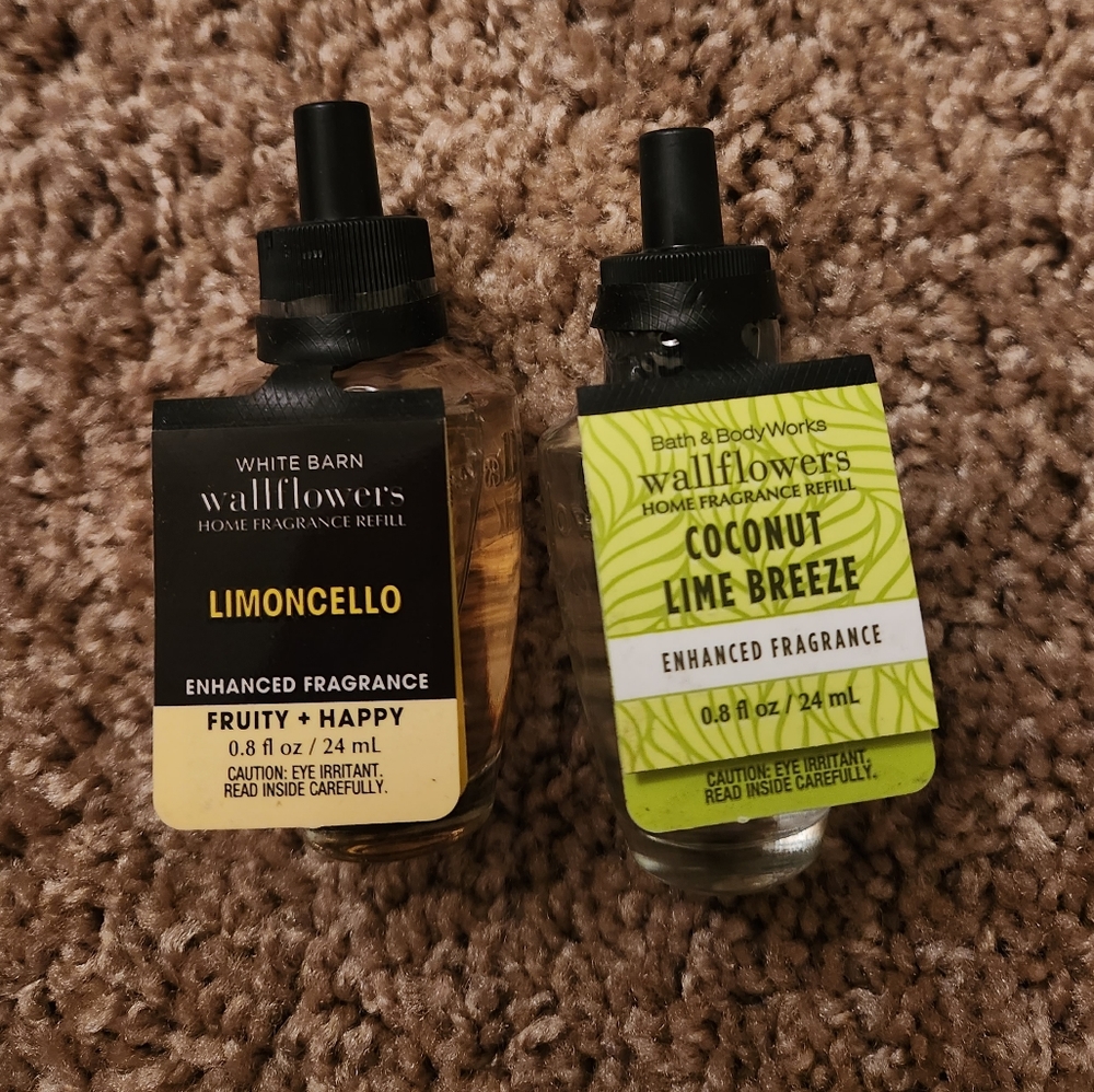 Buy 2 Get 1 FREE!! Set of 2 Wallflowers Refills Bath & Body Works